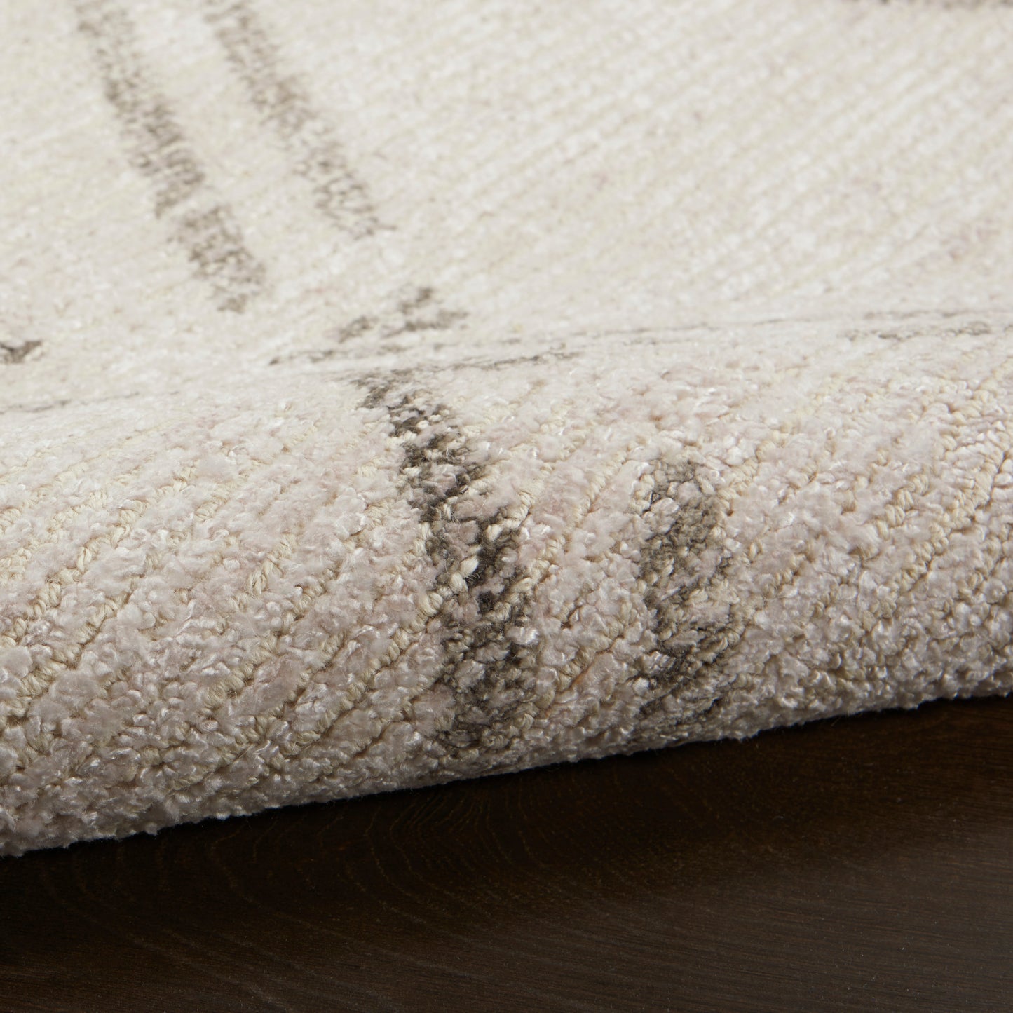 Nourison Home Venosa  Ivory Grey  Contemporary