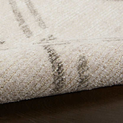 Nourison Home Venosa  Ivory Grey  Contemporary