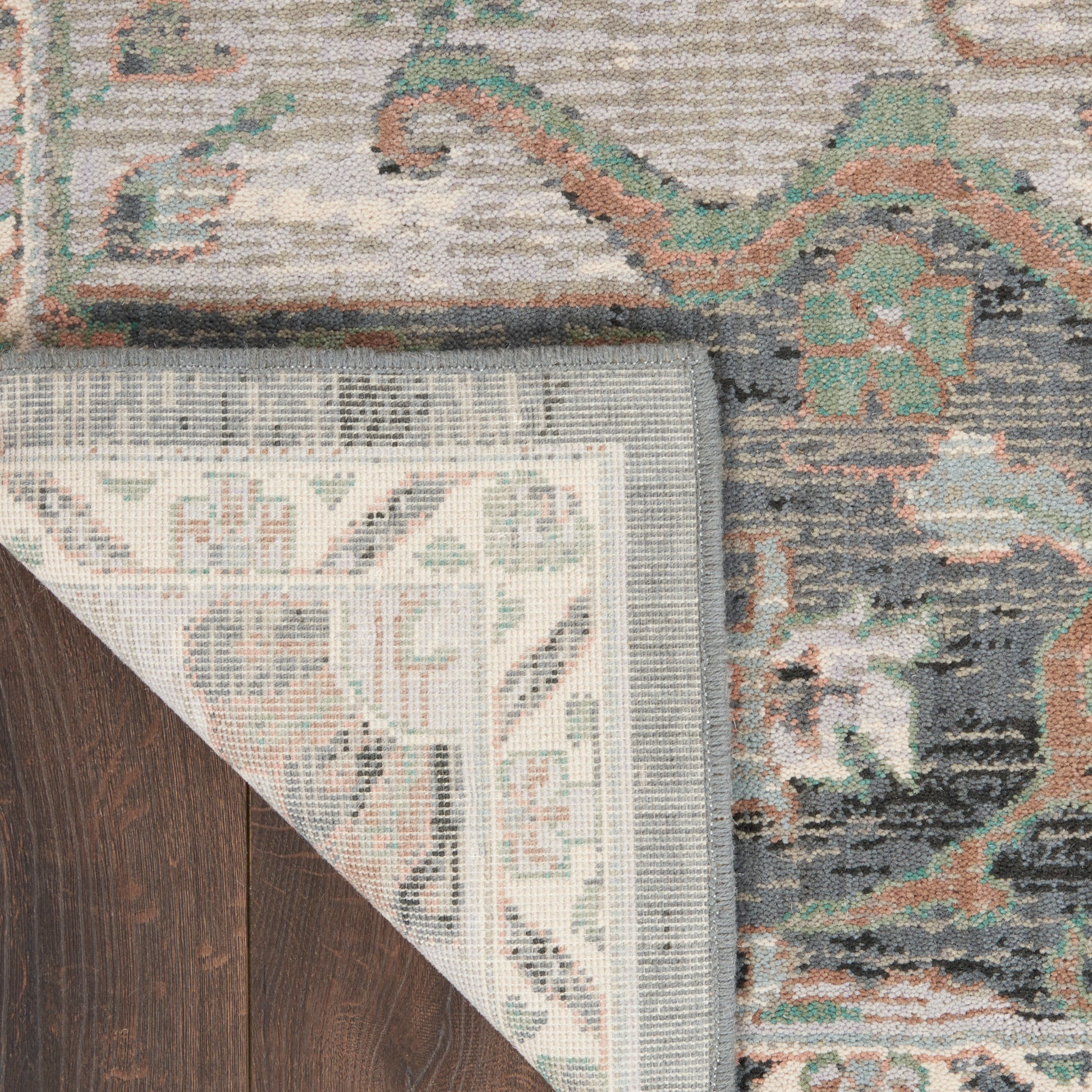 Nourison Home Parisa  Grey Sage  Traditional