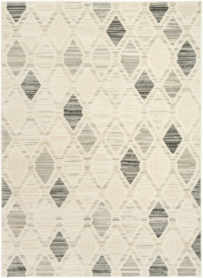 Nourison Home Serenity Home SRH08 Beige Grey Contemporary Loom-woven Rug
