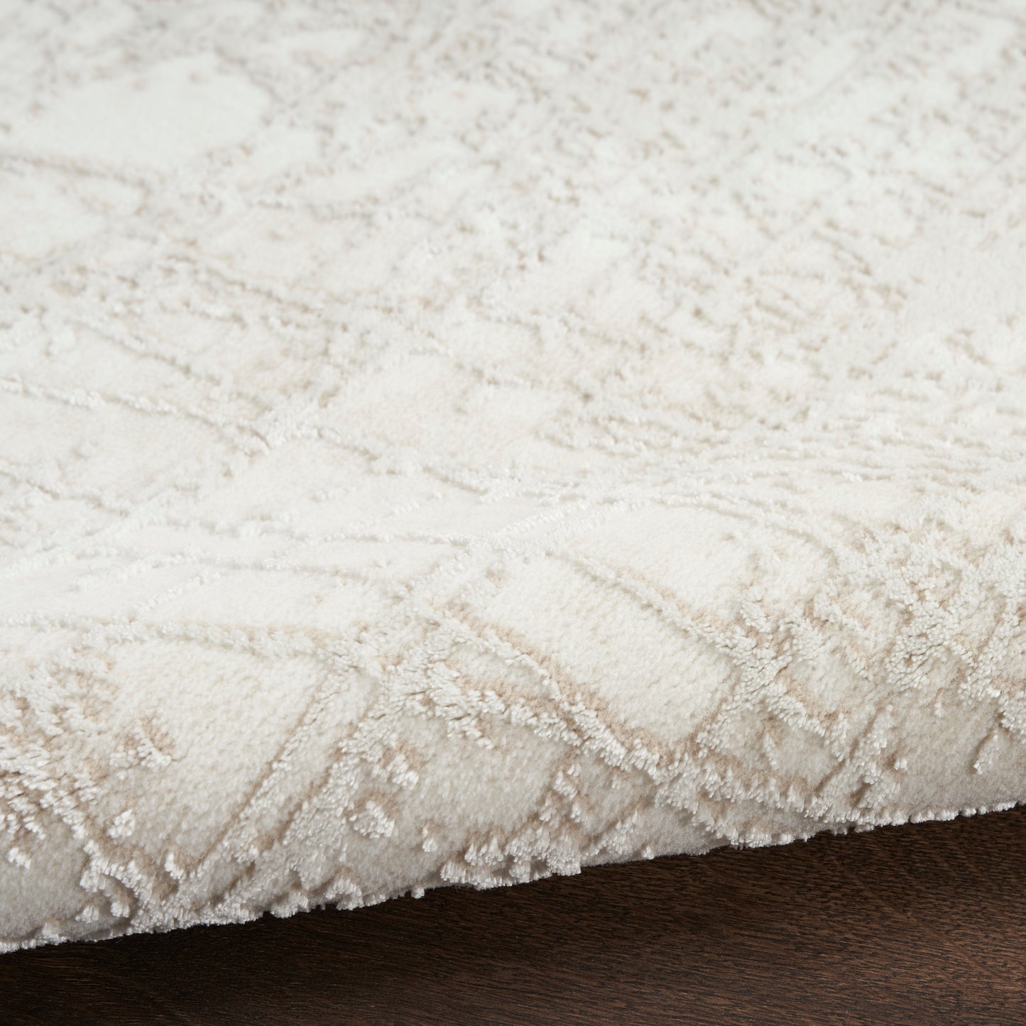 Nourison Home Home Texture  Ivory Grey  Contemporary