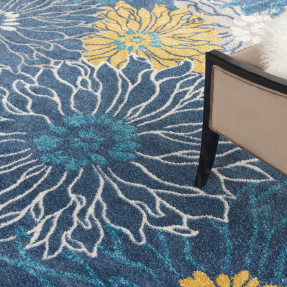 Nourison Home Passion  Blue  Contemporary