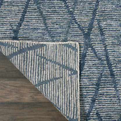 Nourison Home OCEAN  Indigo  Contemporary