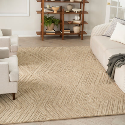 Nourison Home Graceful  Taupe  Contemporary