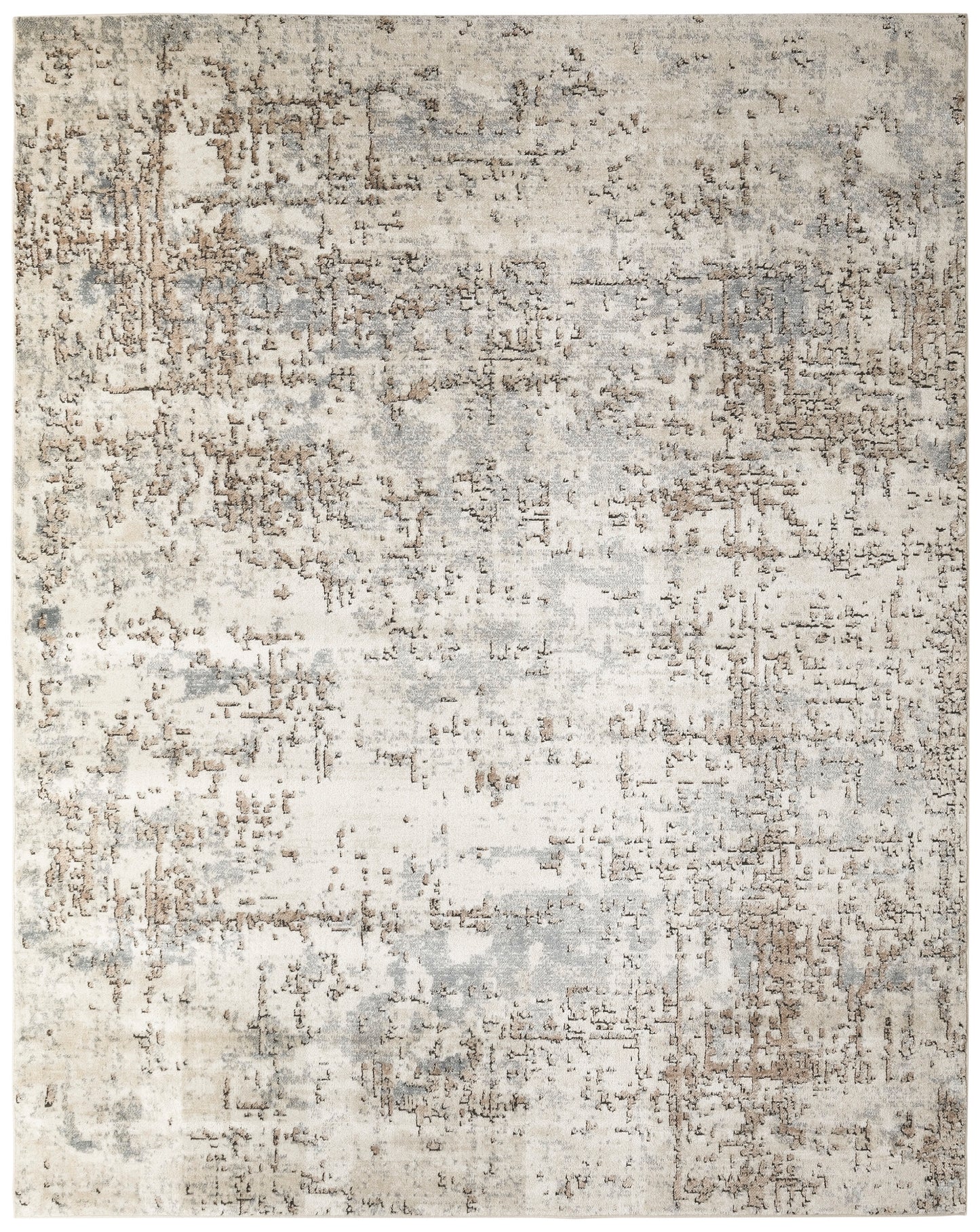 Nourison Home Quarry  Ivory Beige  Contemporary