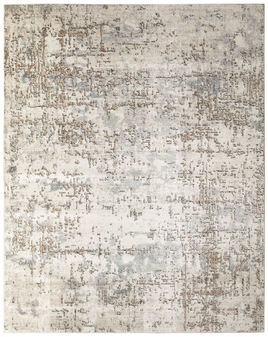 Nourison Home Quarry  Ivory Beige  Contemporary