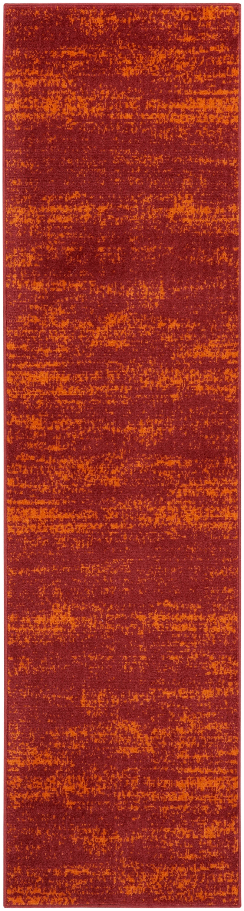 Nourison Home Nourison Essentials NRE03 Red Contemporary Power-loomed Rug