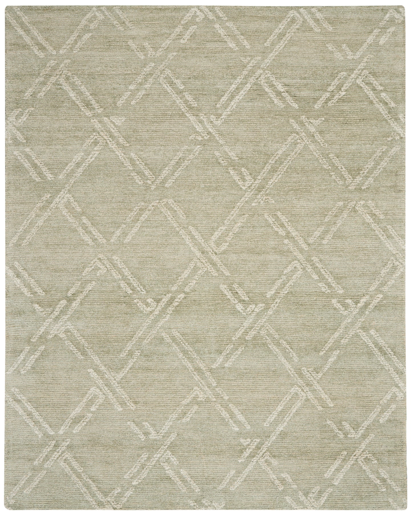 Nourison Home Venosa  Green Ivory  Contemporary