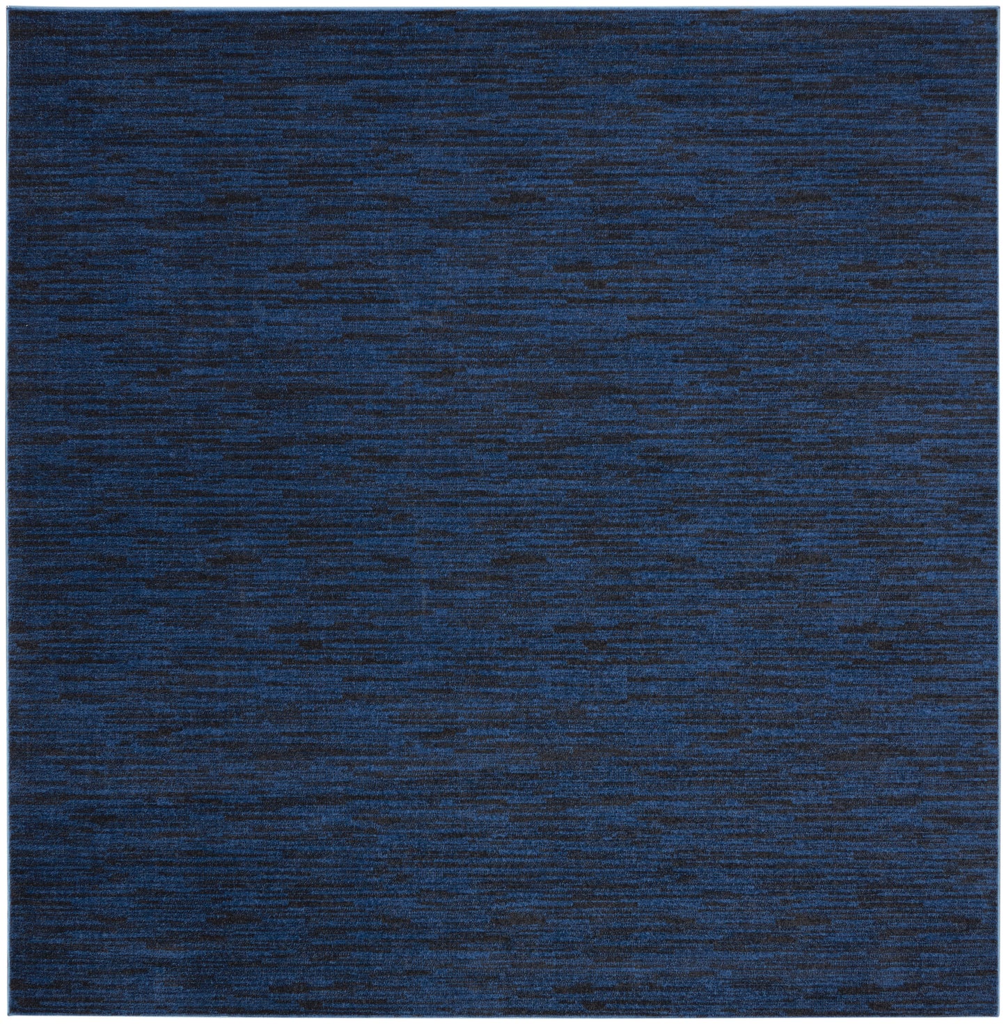 Nourison Home Nourison Essentials NRE01 Midnight Blue Contemporary Power-loomed Rug