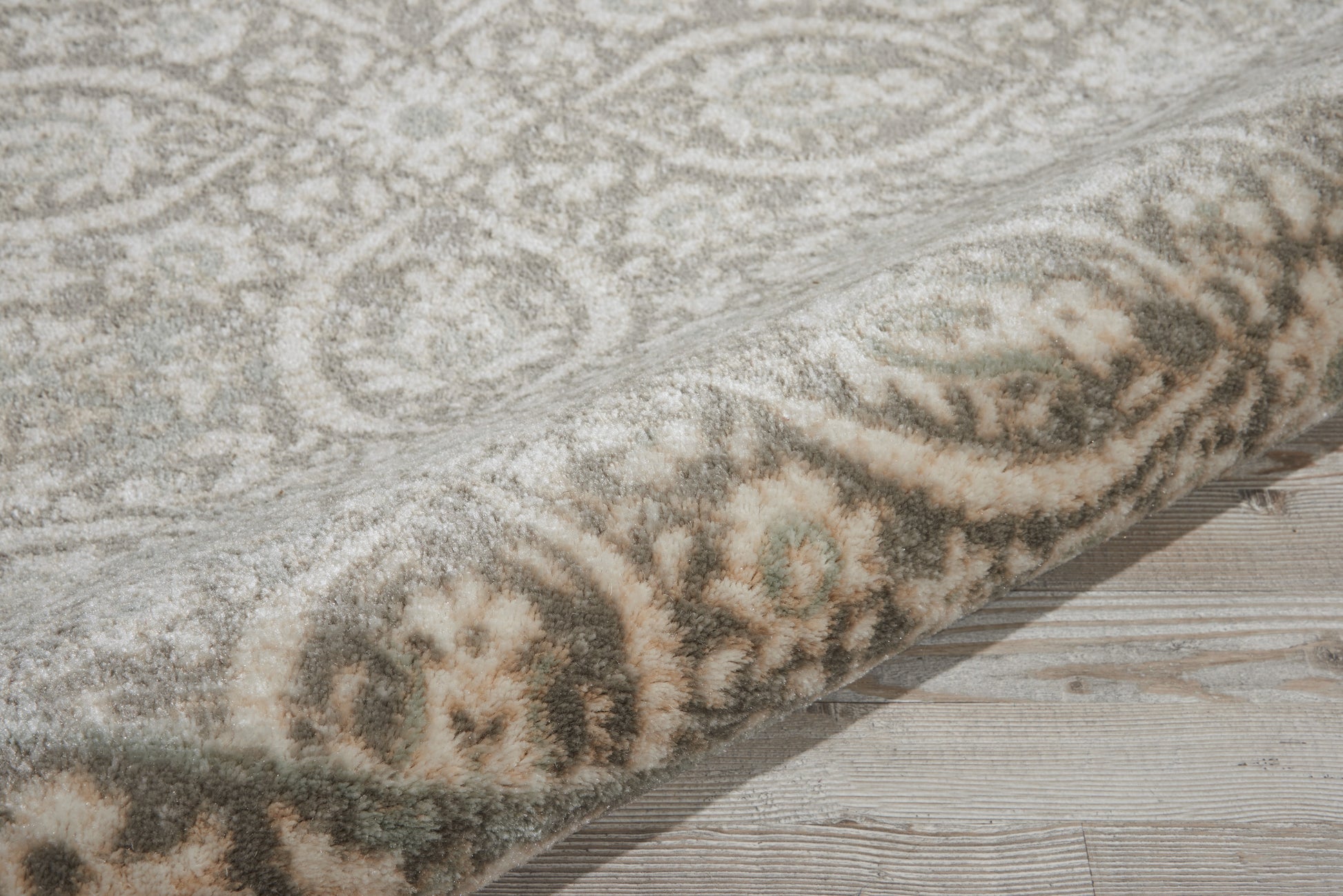 Nourison Home Euphoria  Grey  Traditional
