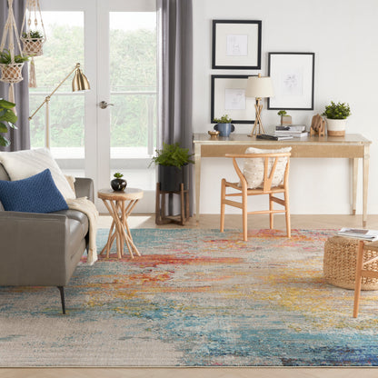 Nourison Home Celestial  Sealife  Contemporary