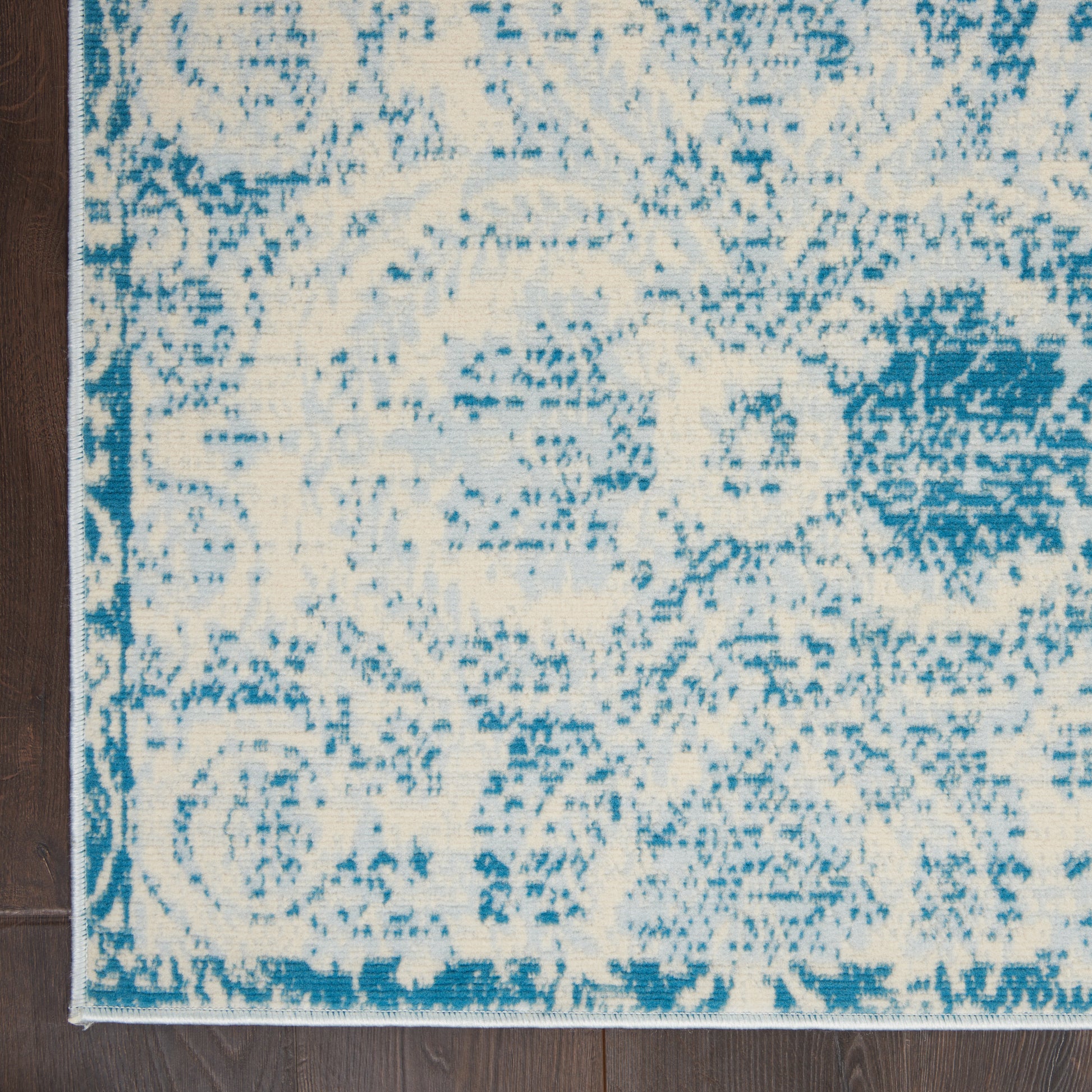 Nourison Home Jubilant  Blue  Transitional