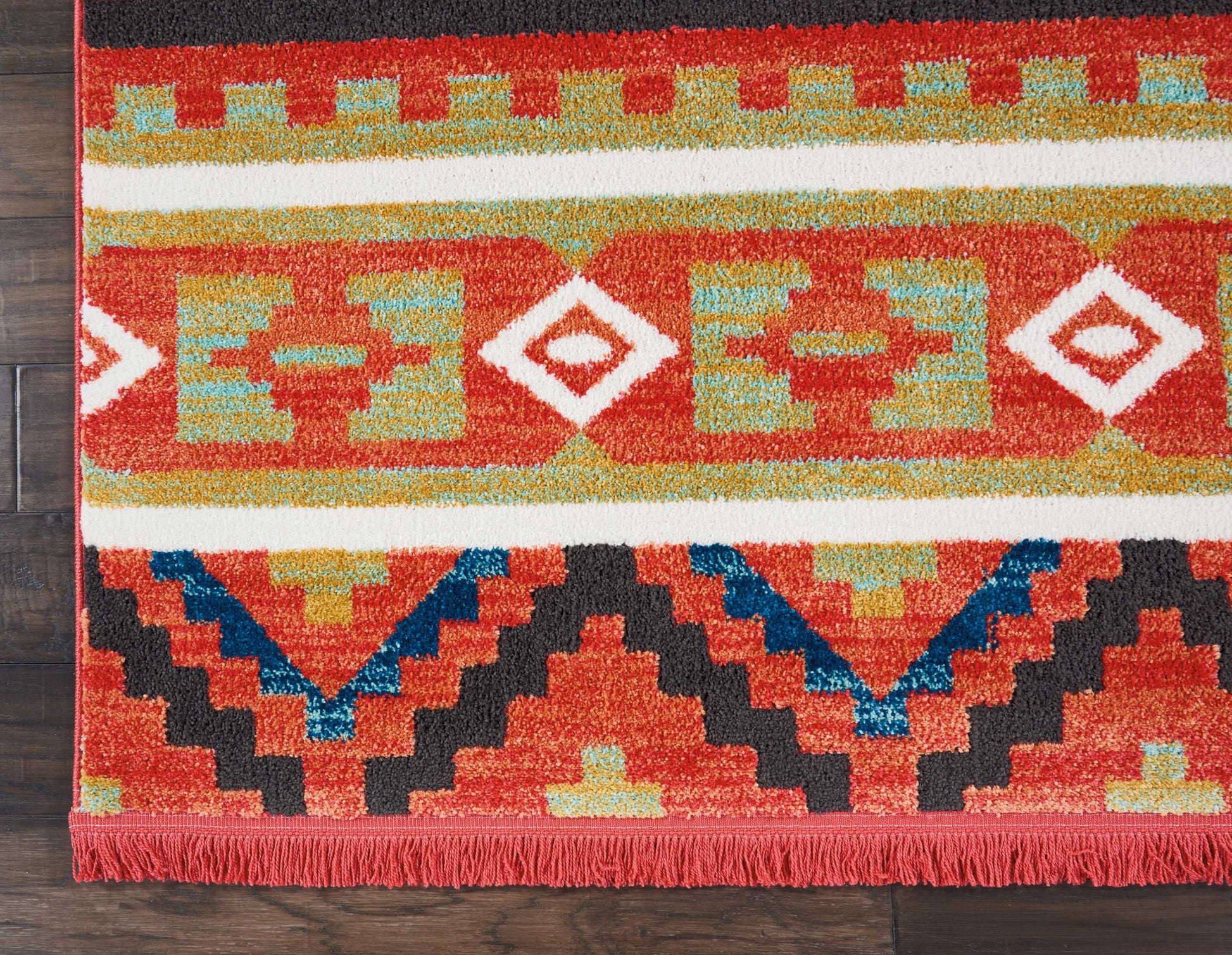 Nourison Home South Western  Orange  Transitional
