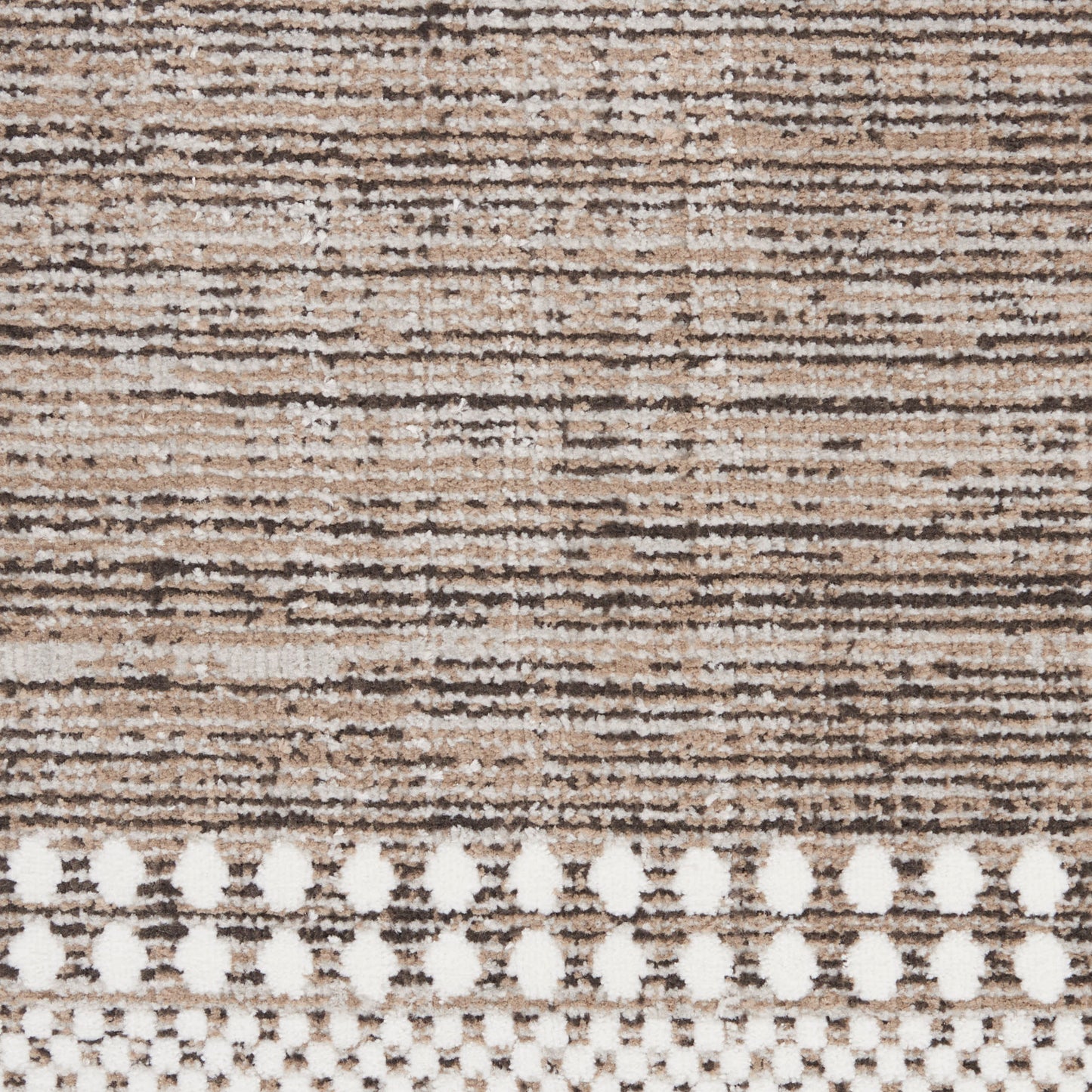 Nourison Home Asilah  Mocha Ivory  Contemporary