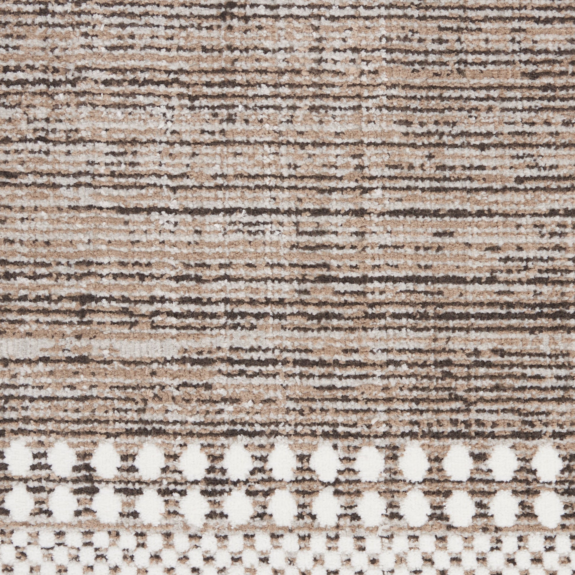 Nourison Home Asilah  Mocha Ivory  Contemporary