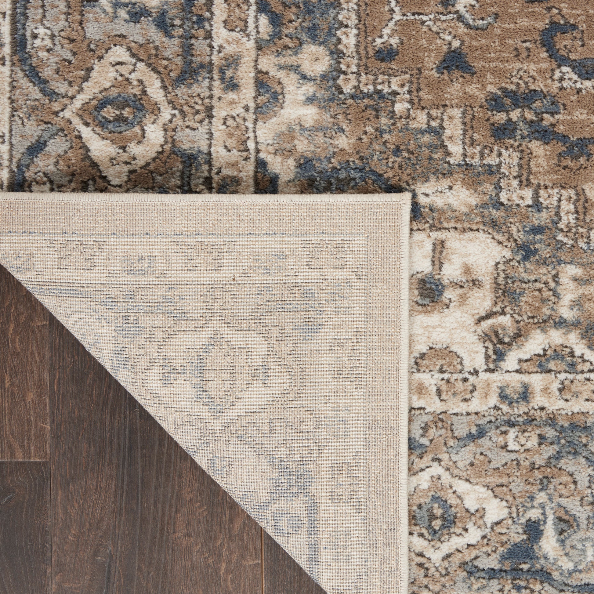 Nourison Home Quarry  Beige Grey  Transitional