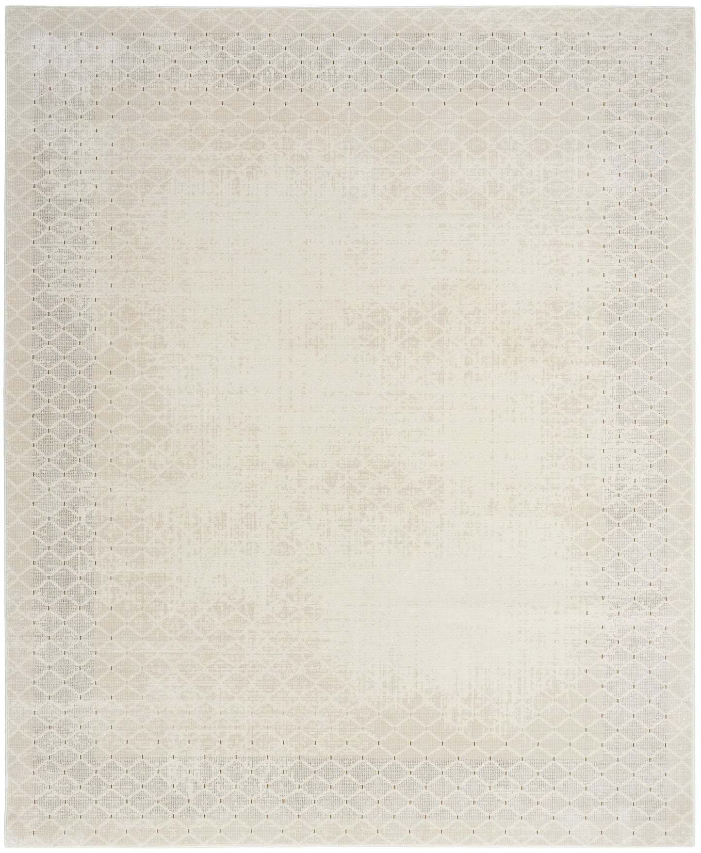 DKNY Grand Street GRN01 Ivory Contemporary Power-loomed Rug