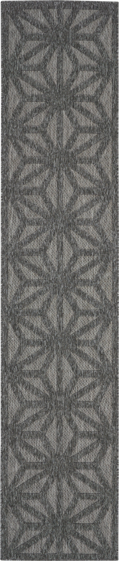 Nourison Home Cozumel CZM01 Dark Grey Contemporary Power-loomed Rug