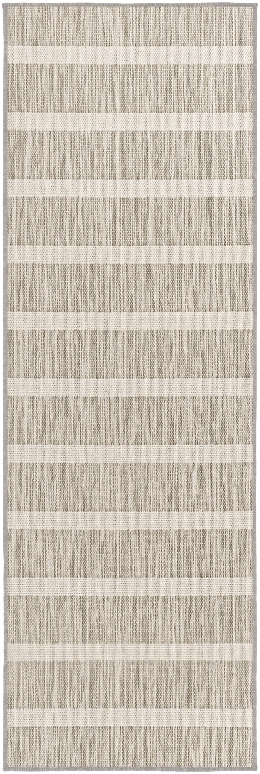 Nourison Home Positano POS03 Grey Ivory Contemporary Power-loomed Rug