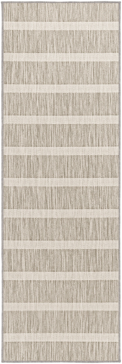 Nourison Home Positano POS03 Grey Ivory Contemporary Power-loomed Rug