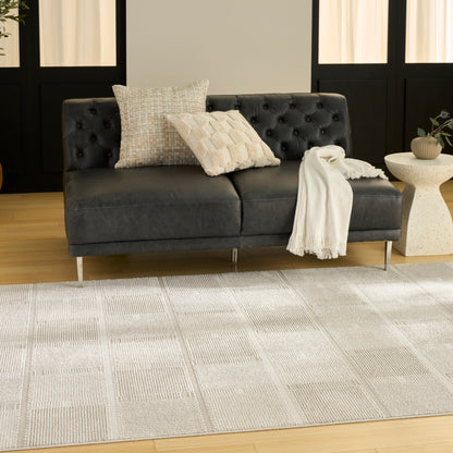 Nourison Home Nordic  Ivory Beige  Contemporary