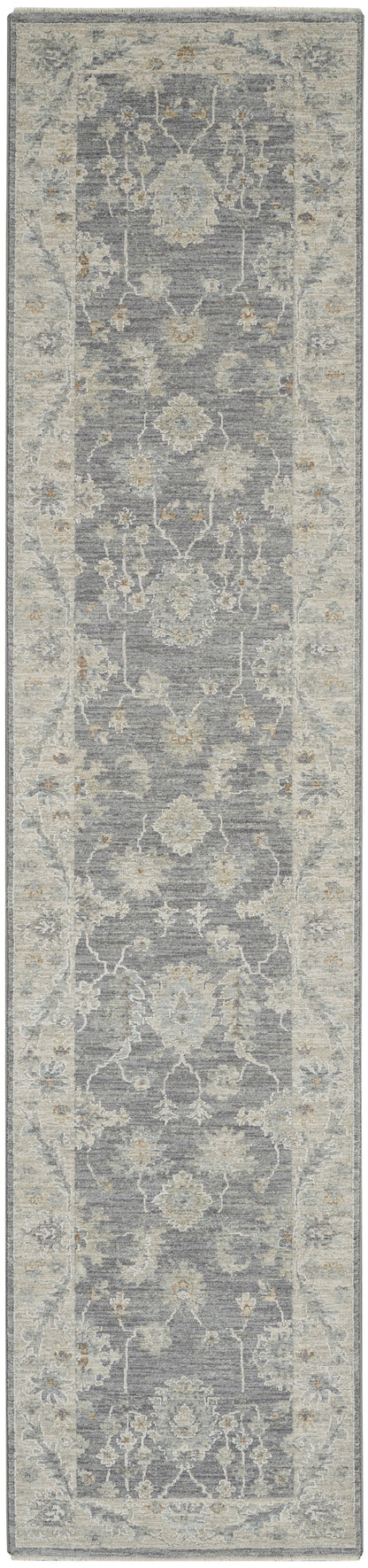 Nourison Home Infinite IFT03 Charcoal Traditional Power-loomed Rug