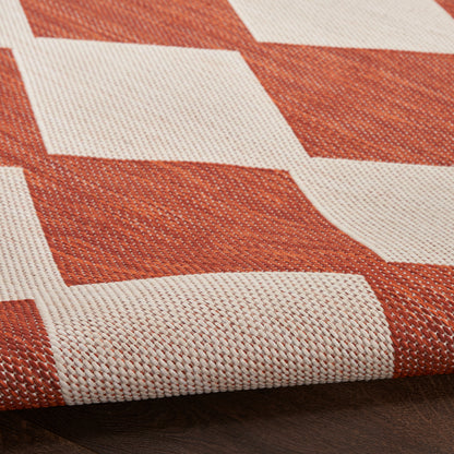 Nourison Home Positano  Terracotta  Contemporary