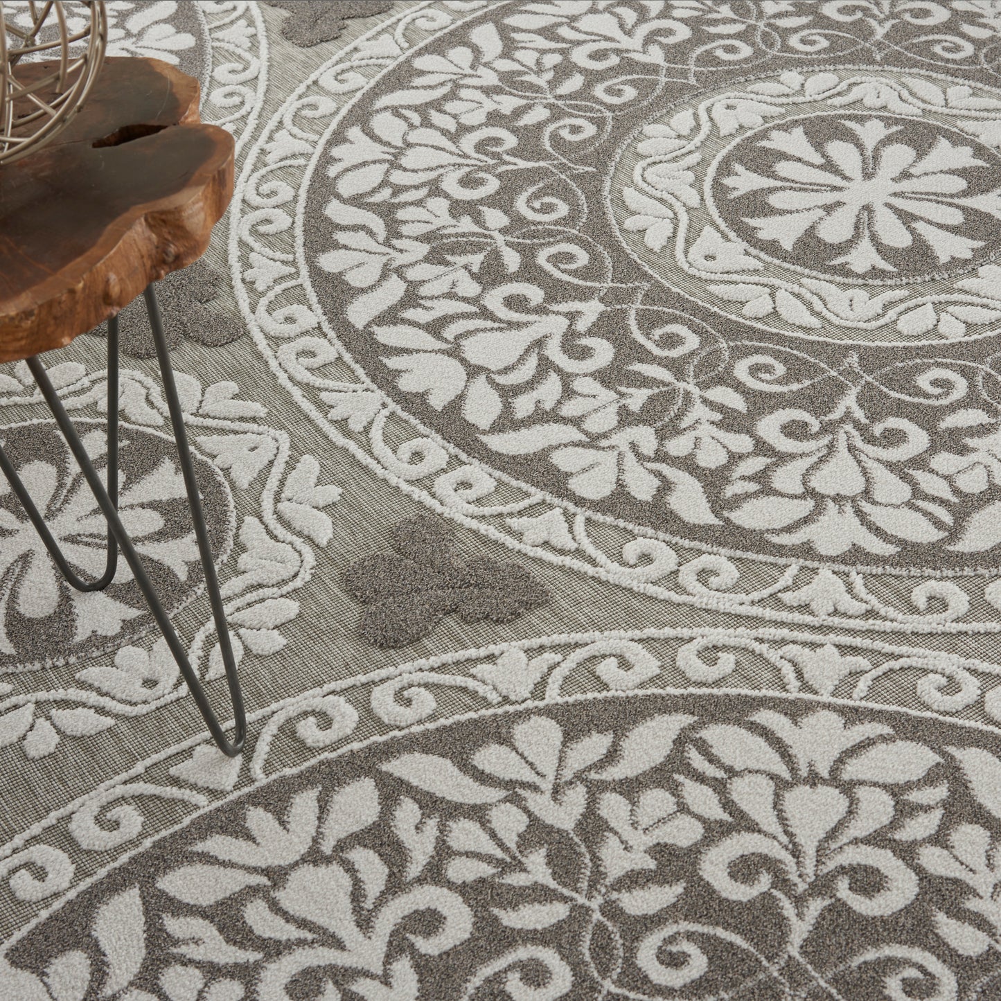 Nourison Home Key Largo  Taupe  Contemporary