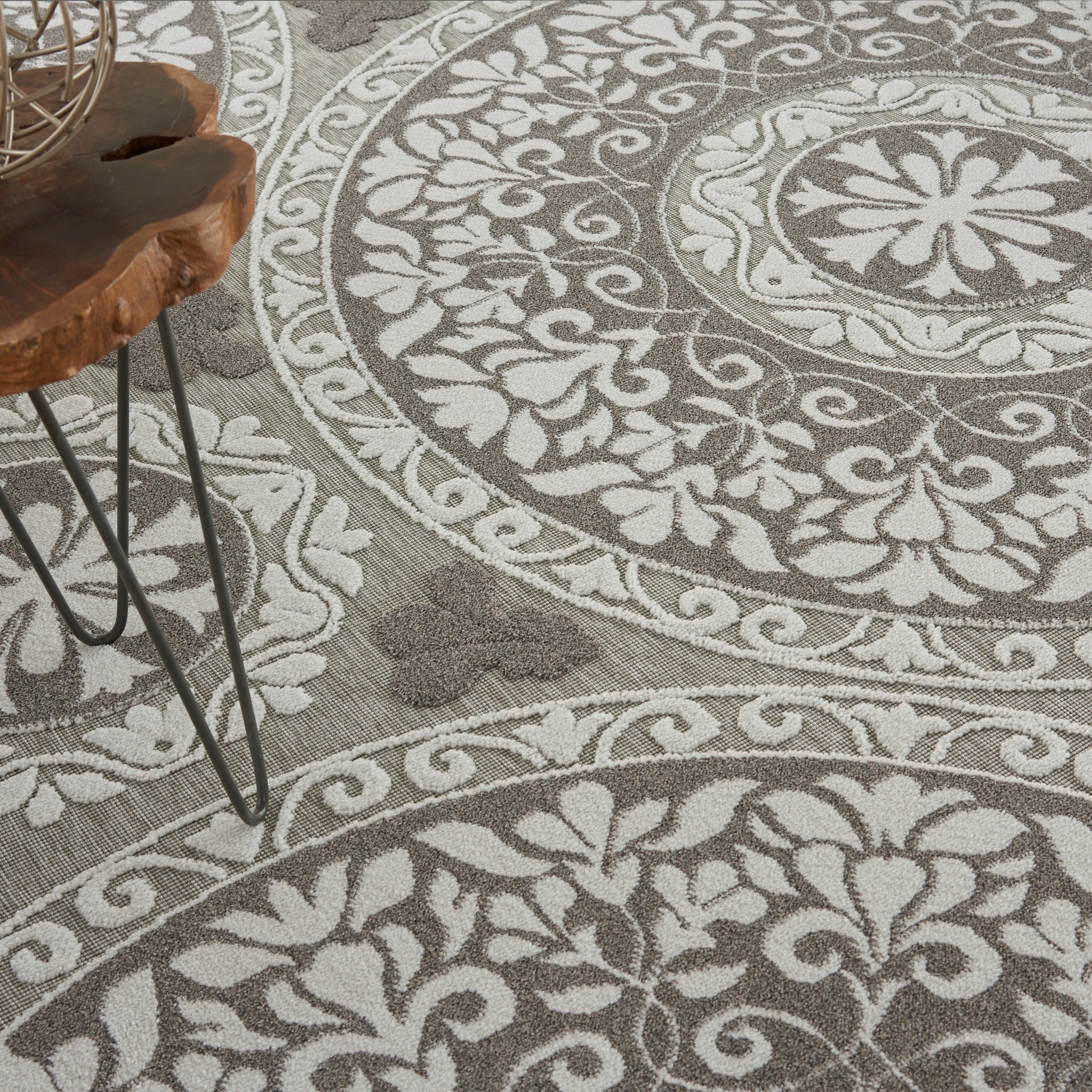 Nourison Home Key Largo  Taupe  Contemporary
