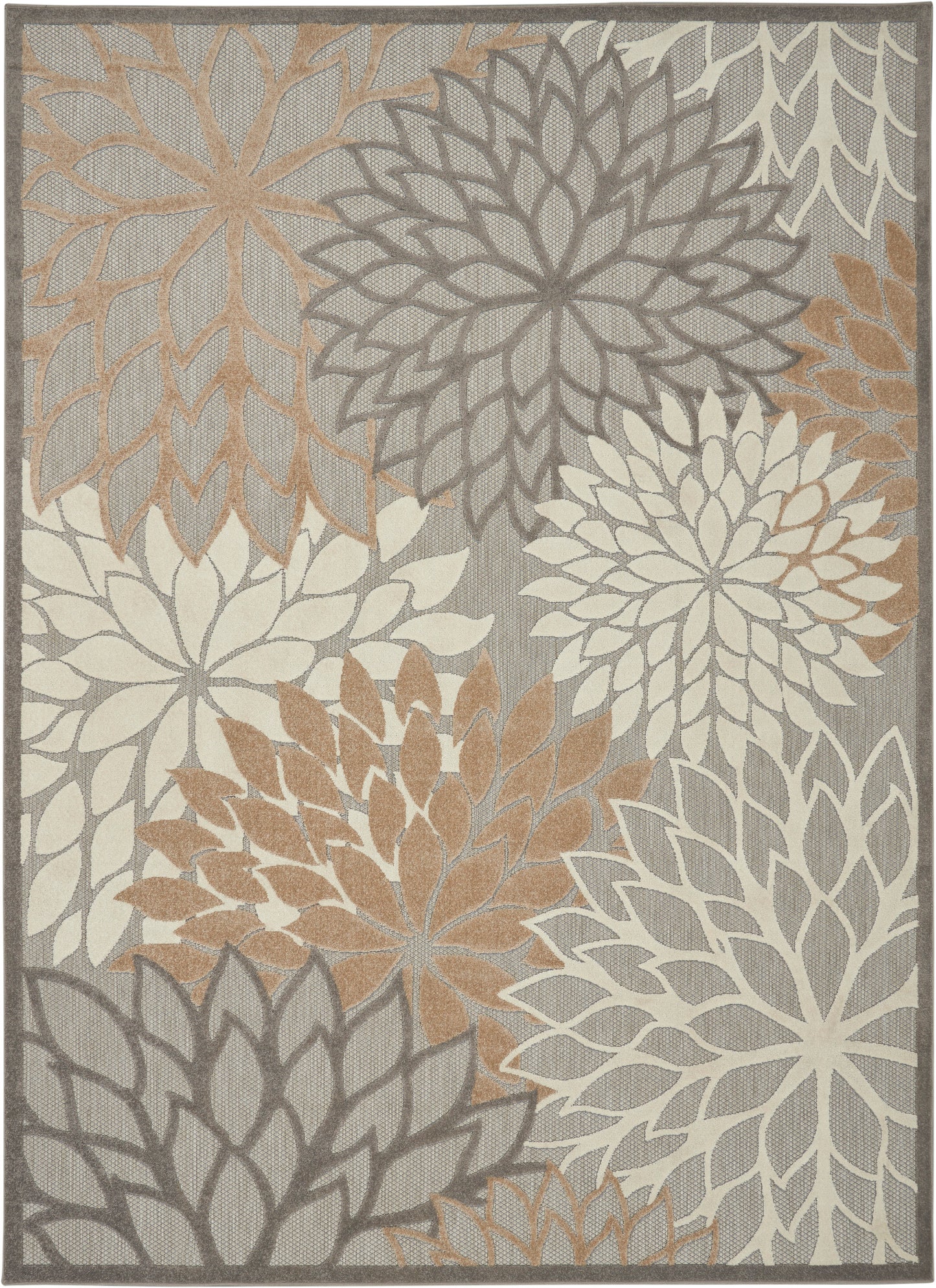 Nourison Home Aloha ALH05 Natural Contemporary Power-loomed Rugs