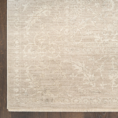 Nourison Home Moonlit  Ivory Grey  Traditional