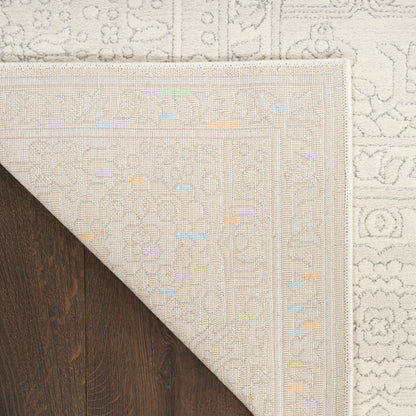Nourison Home Grace  Ivory Light Grey  Traditional