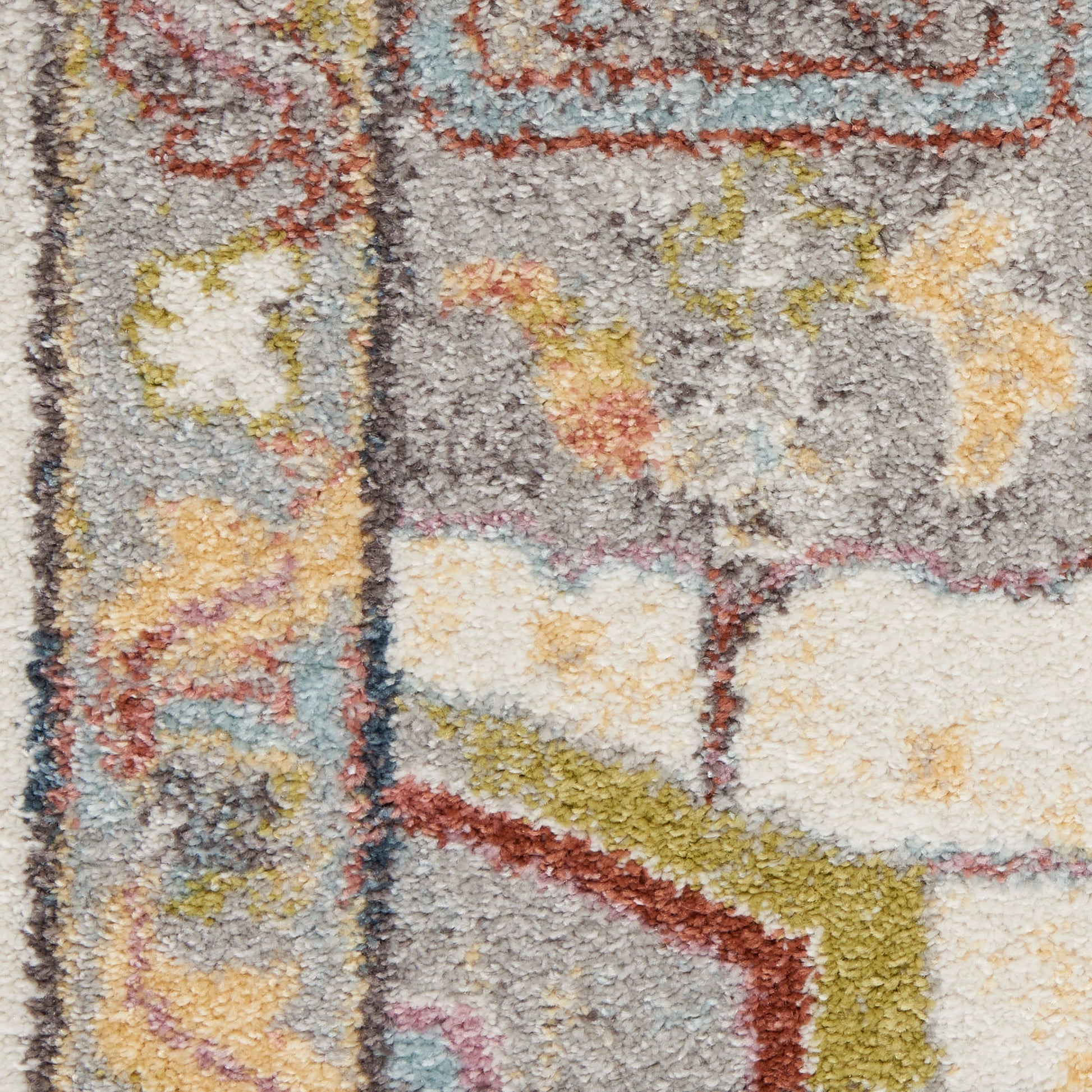 Nourison Home Soraya  Ivory Multicolor  Traditional