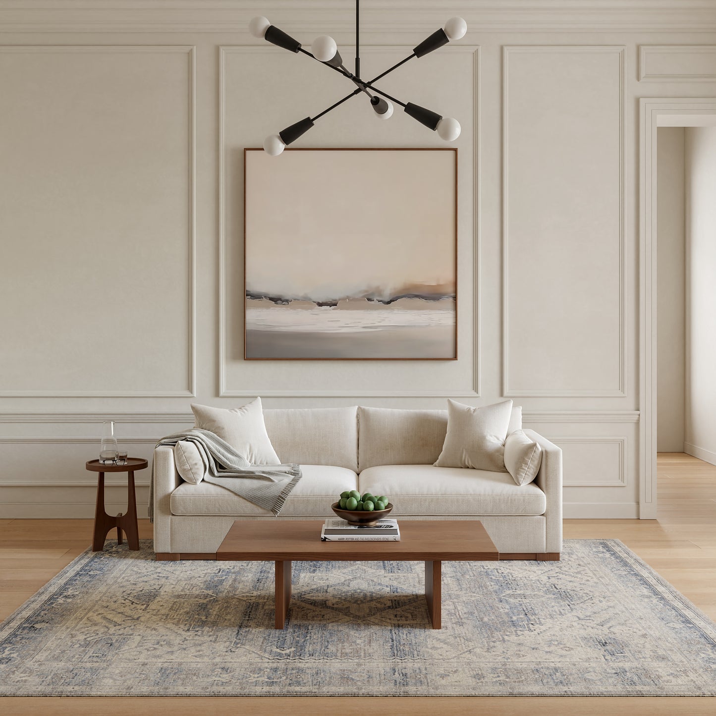 Nourison Home Sultana  Blue  Traditional