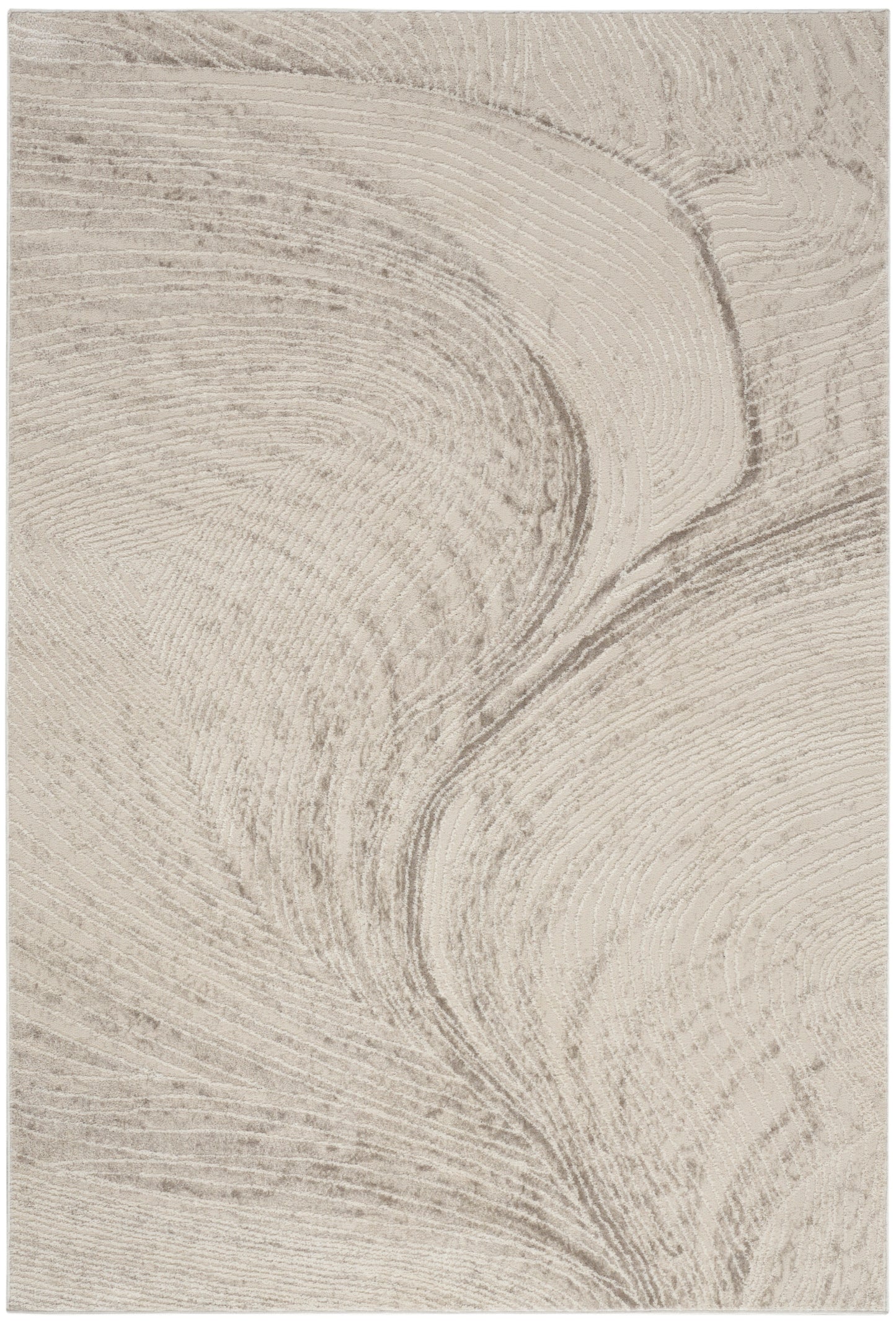 Calvin Klein CK029 Captivating CVT06 Ivory Contemporary Power-loomed Rug