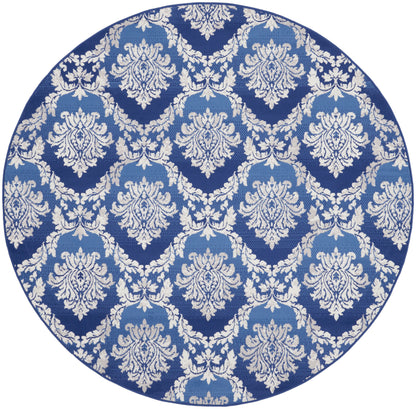 Nourison Home Whimsicle WHS01 Blue Contemporary Power-loomed Rug
