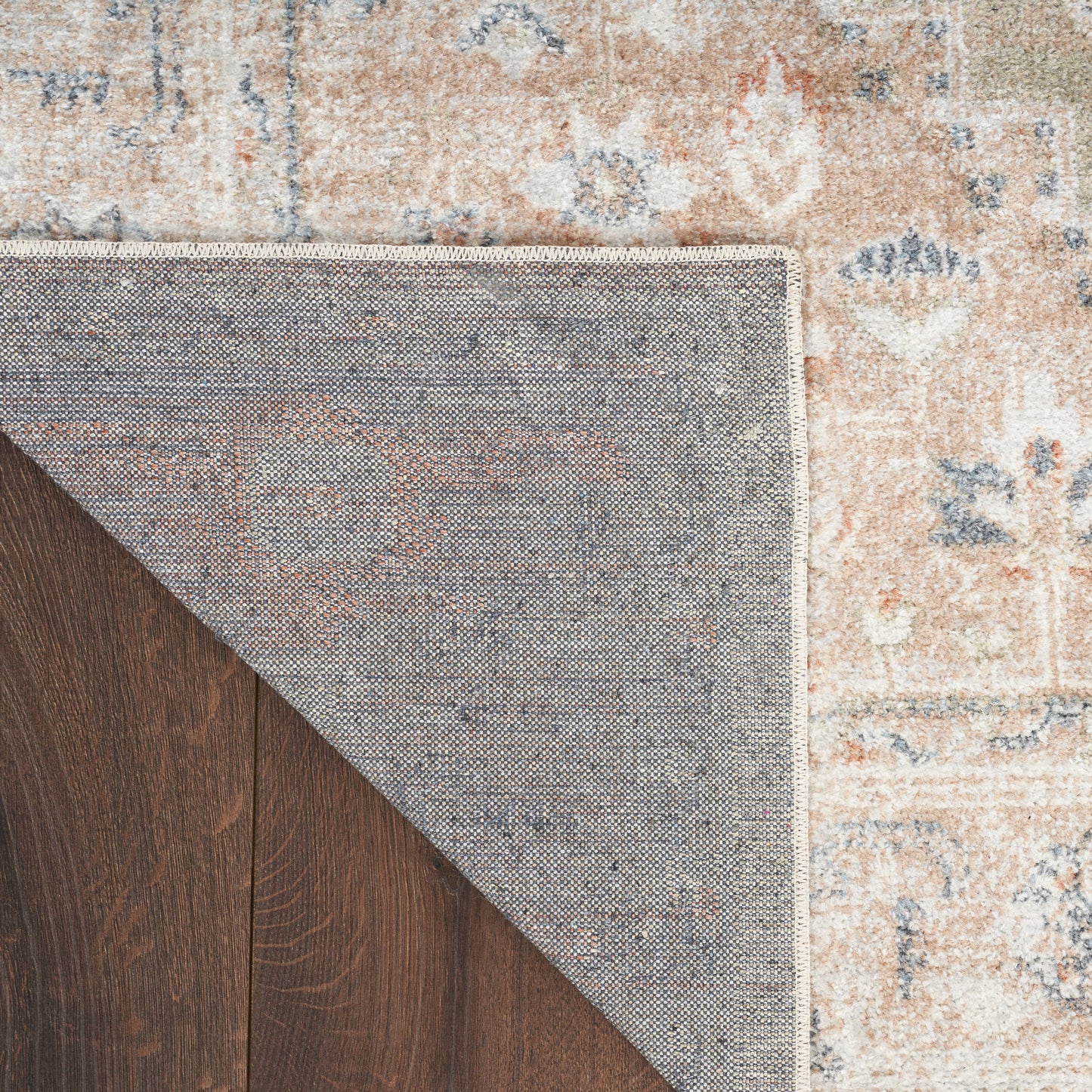 Nourison Home Astra Machine Washable  Sage Multi  Traditional