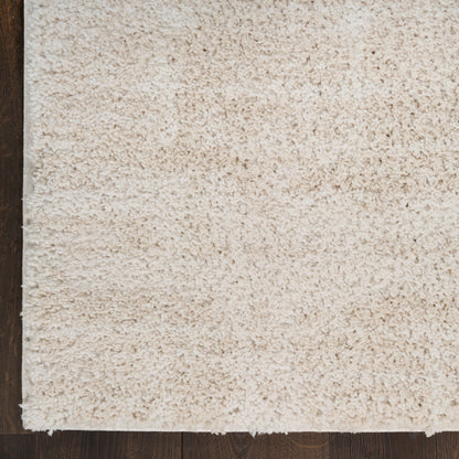 Nourison Home Modern Shag  Ivory Beige  Contemporary