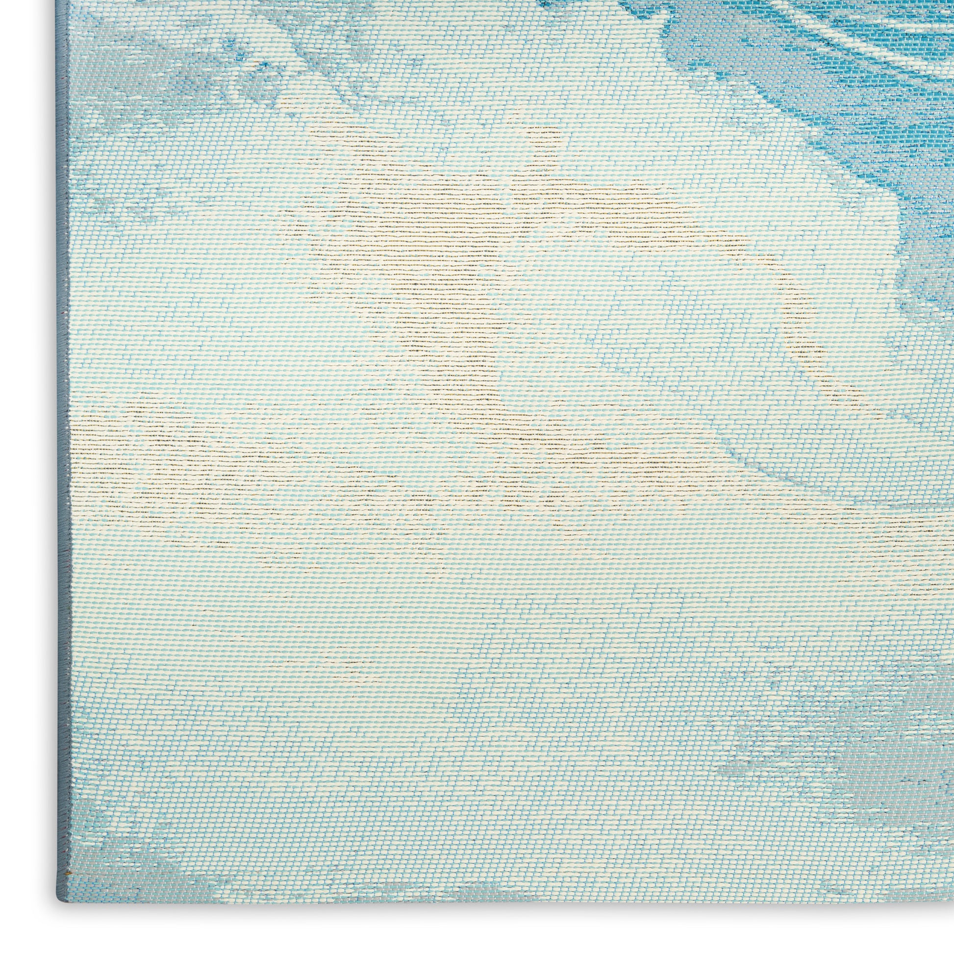 Nourison Home Color Splash  Ivory Blue  Contemporary