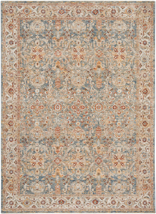 Nourison Home Sahar  Blue  Traditional