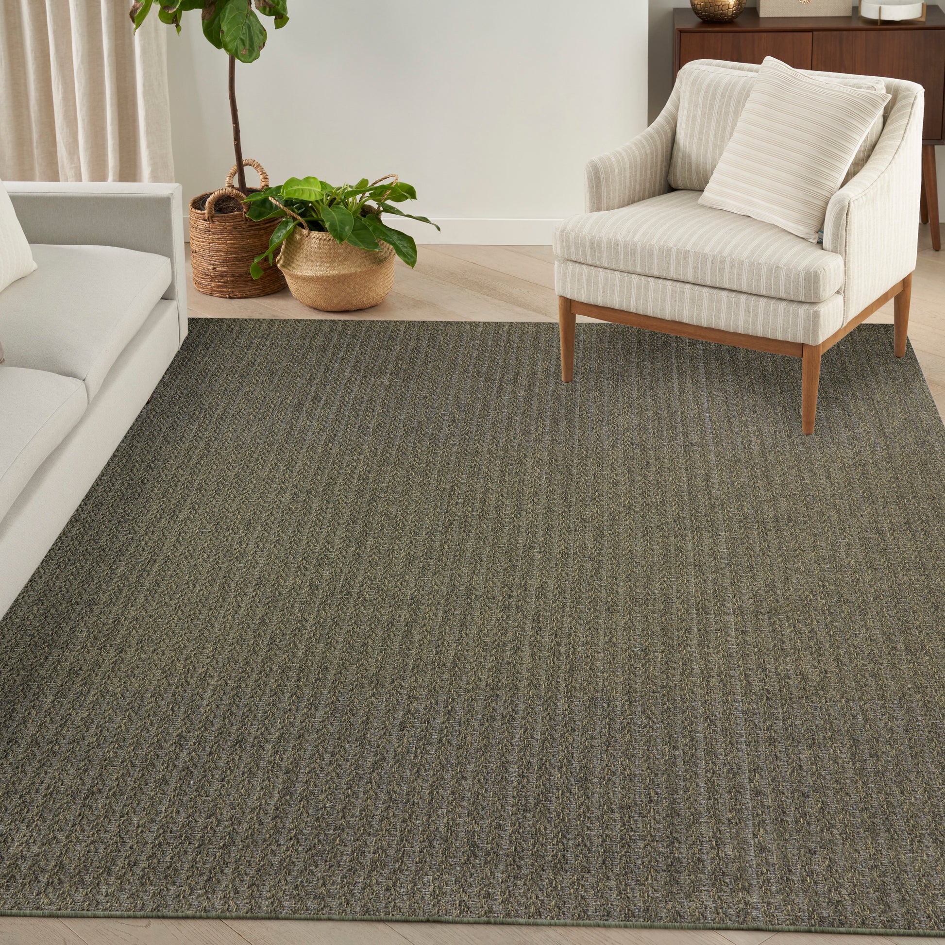 Nourison Home Tulum  Olive  Contemporary