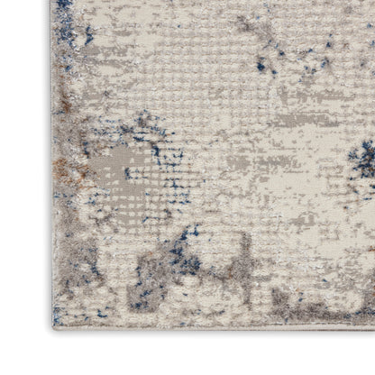 Nourison Home Royal Terrace  Ivory Grey  Contemporary