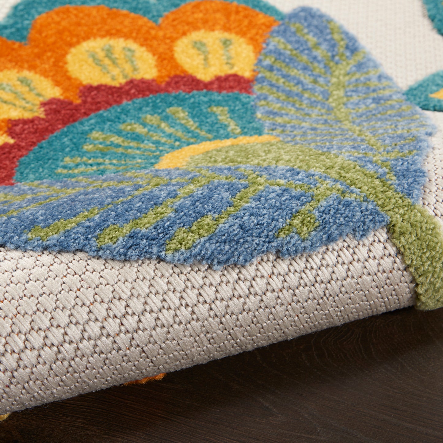 Nourison Home Aloha  Multicolor  Contemporary