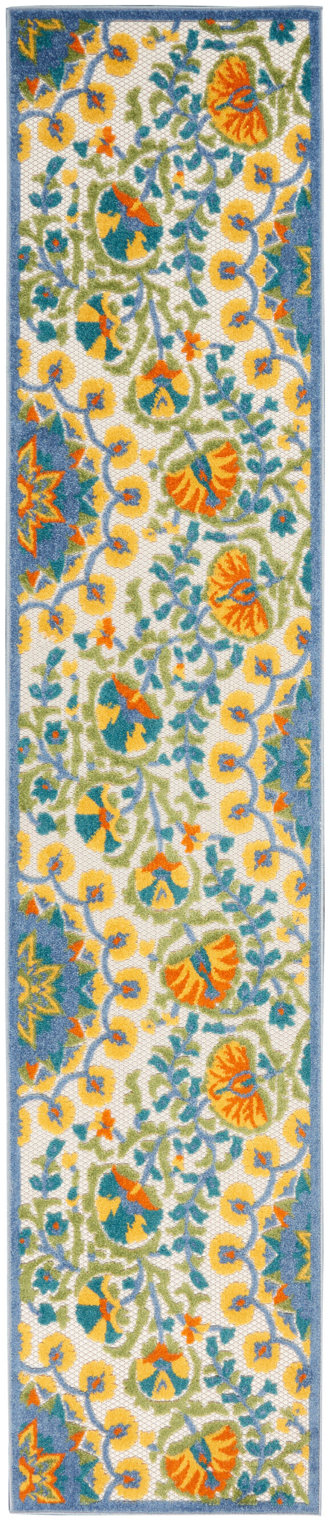 Nourison Home Aloha ALH22 Multicolor Contemporary Power-loomed Rugs