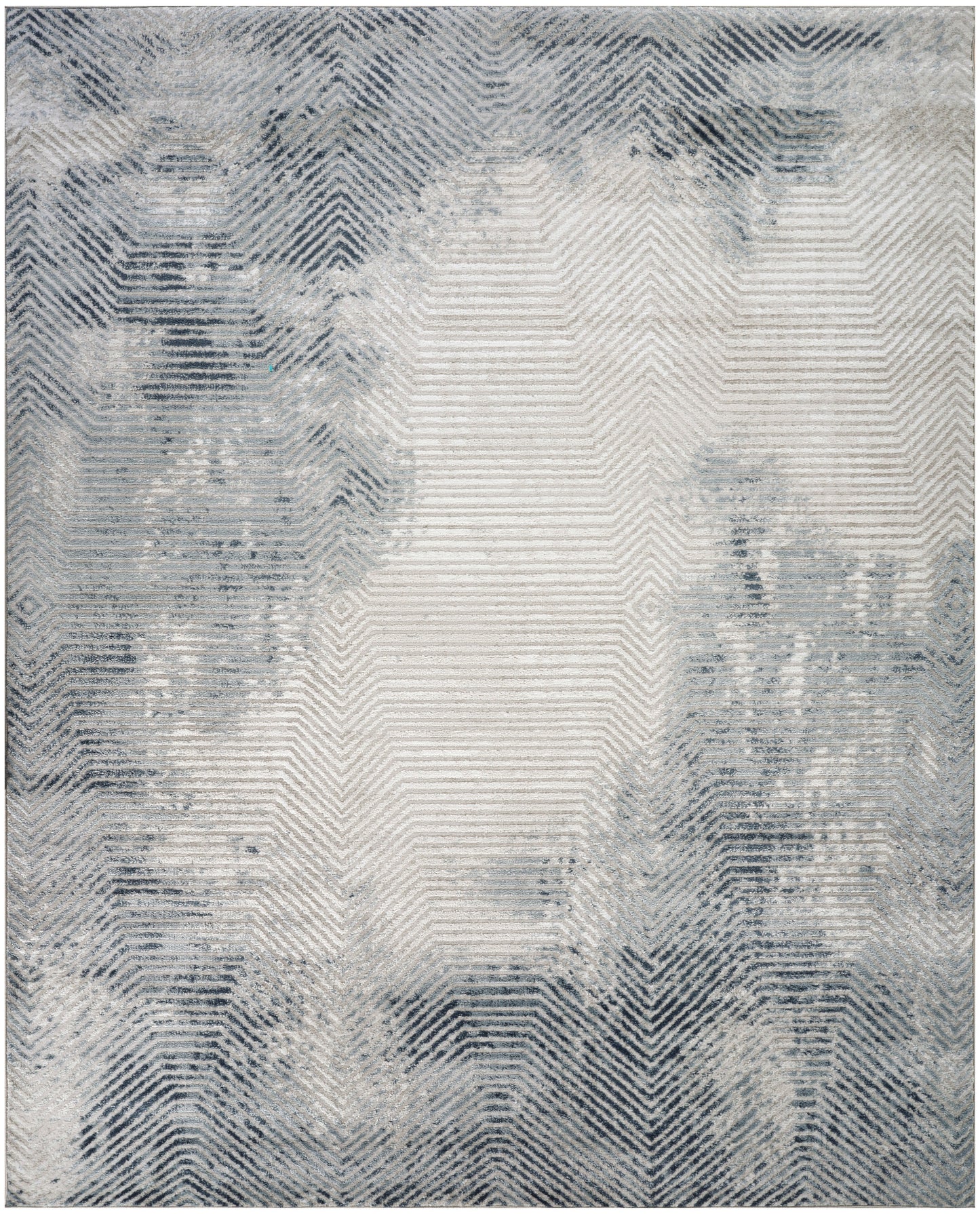 Nourison Home Dekor  Grey Navy  Contemporary