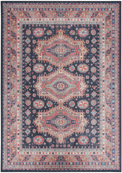 Nourison Home Vintage Home  Navy  Traditional