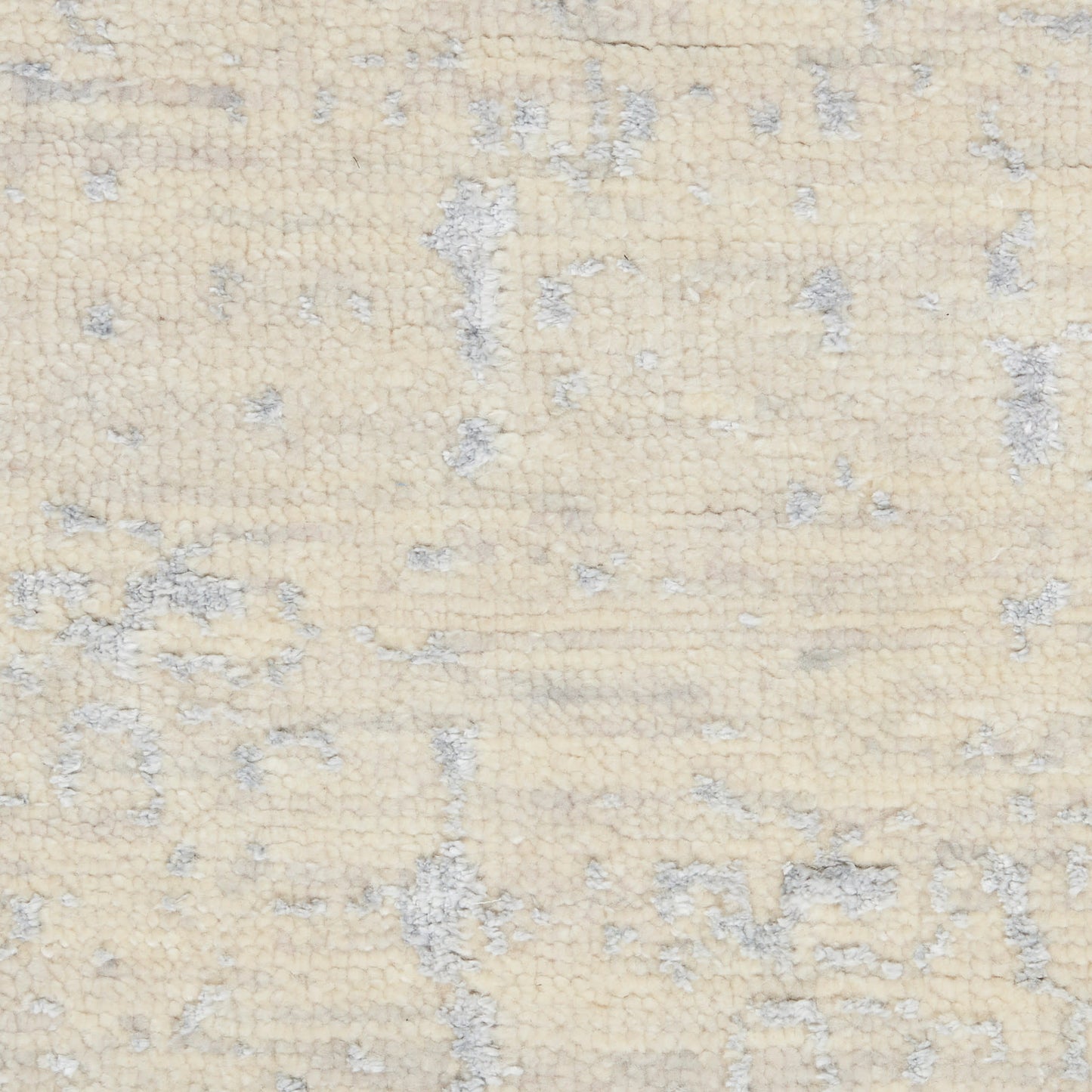 Nourison Home Luna  Ivory Silver Blue  Contemporary