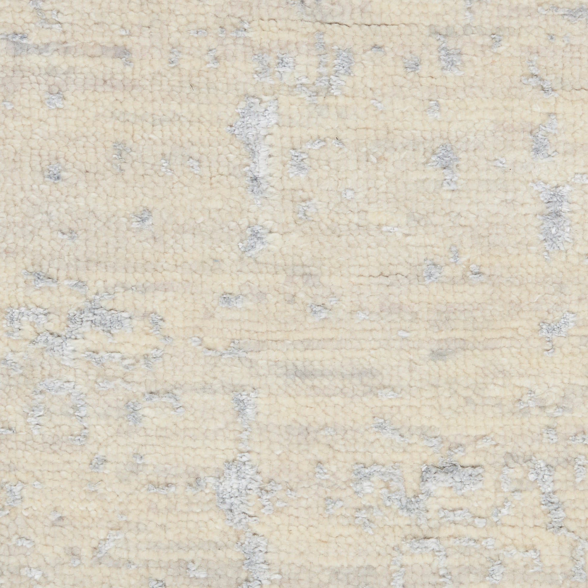 Nourison Home Luna  Ivory Silver Blue  Contemporary