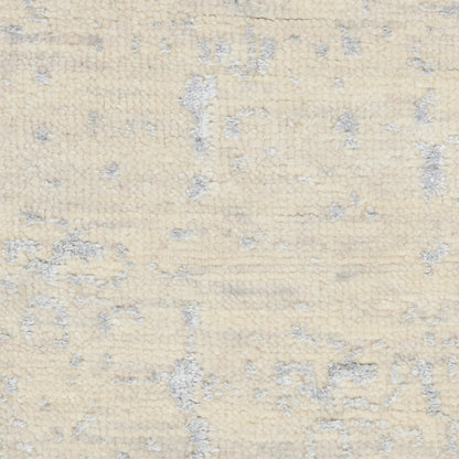 Nourison Home Luna  Ivory Silver Blue  Contemporary