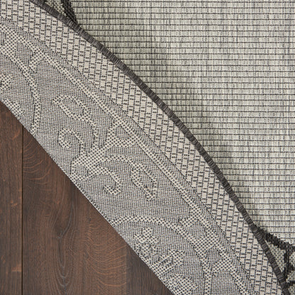 Nourison Home Country Side  Ivory Charcoal  Transitional